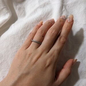 Half eternity ring size 3.5